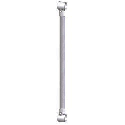Ø 42 mm Stange zur Halsweiteneinstellung mit Ø 48 mm Schellen