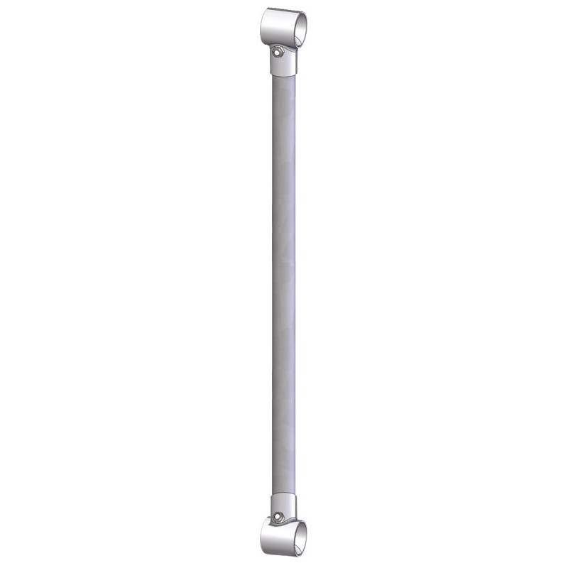 Ø 42 mm Stange zur Halsweiteneinstellung mit Ø 48 mm Schellen