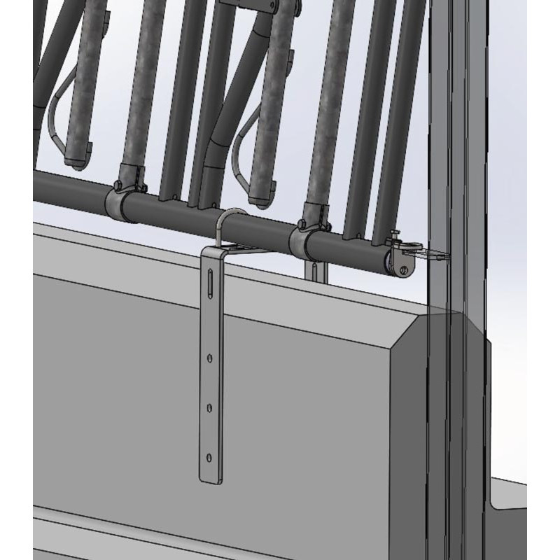 Zwischenverstärkung auf Barenwand für Selbstfangfressgitter