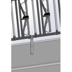 Zwischenverstärkung auf Barenwand für Selbstfangfressgitter Zwischenverstärkung auf Barenwand für Selbstfangfressgitter