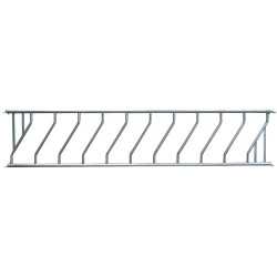 Diagonalfressgitter - 5 m/10 Plätze