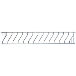 Diagonalfressgitter - 5 m/13 Plätze
