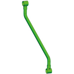 Ø 42 mm schräge Halsweitenstange mit Ø 60 mm Schellen 