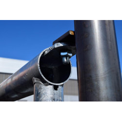 4 m Ø 76 mm 3-rohriger Nackenriegel mit Schnellverschluss