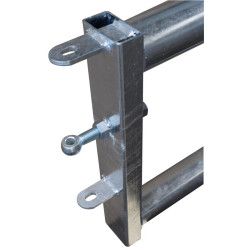 2-rohriger Ø 88 mm Nackenriegel  - 6 m