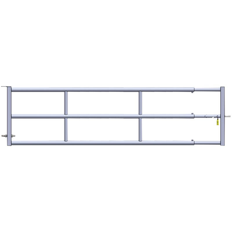 Ø 60 mm H. 0,79 m 3-rohriges ausziehbares Tor zum Durchgang eines automatischen Gülleschiebers - 4/5 m Ø 60 mm H. 0,79 m 3-rohriges ausziehbares Tor zum Durchgang eines automatischen Gülleschiebers - 4/5 m