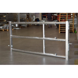 Ø 60 mm H. 0,79 m 3-rohriges ausziehbare Abtrennung zum Durchgang eines automatischen Gülleschiebers - 2/3 m Ø 60 mm H. 0,79 m 3-rohriges ausziehbare Abtrennung zum Durchgang eines automatischen Gülleschiebers - 2/3 m