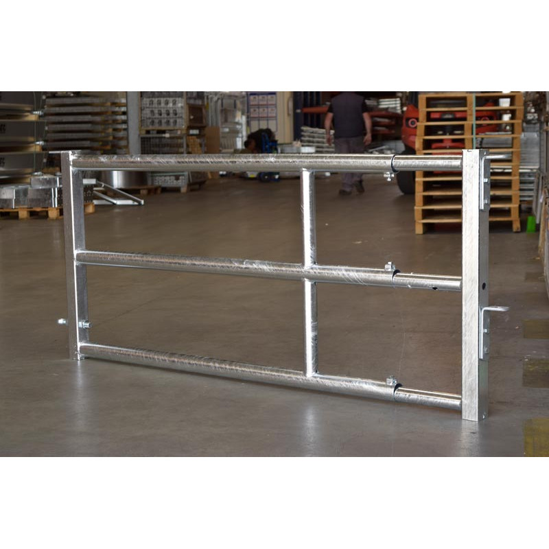 Ø 60 mm H. 0,79 m 3-rohriges ausziehbare Abtrennung zum Durchgang eines automatischen Gülleschiebers - 2/3 m Ø 60 mm H. 0,79 m 3-rohriges ausziehbare Abtrennung zum Durchgang eines automatischen Gülleschiebers - 2/3 m