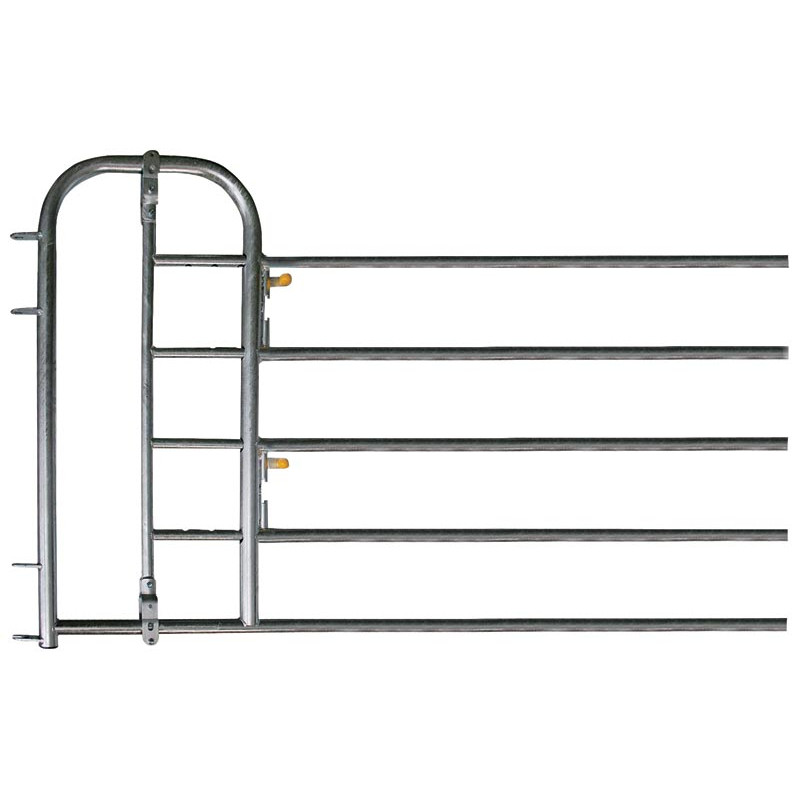 5-rohriges Einschubteil als Personendurchgang oder Kälberschlupf