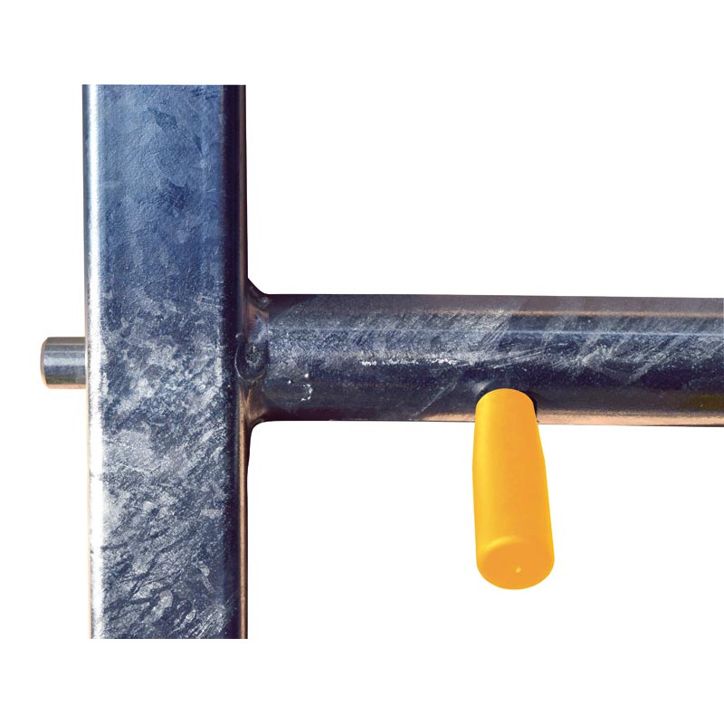 Ø 48,3 mm 4-rohriges Einschubteil mit 2 automatischen Easylock Riegeln Ø 48,3 mm 4-rohriges Einschubteil mit 2 automatischen Easylock Riegeln