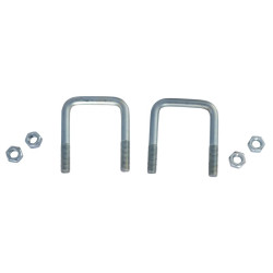 Vierkantbügel zur Montage von Liegeboxenbügeln