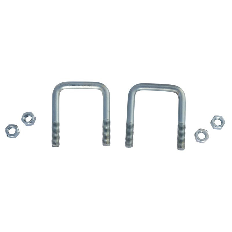 Vierkantbügel zur Montage von Liegeboxenbügeln