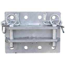 Doppelte Befestigung