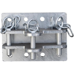 Dreifache Befestigung