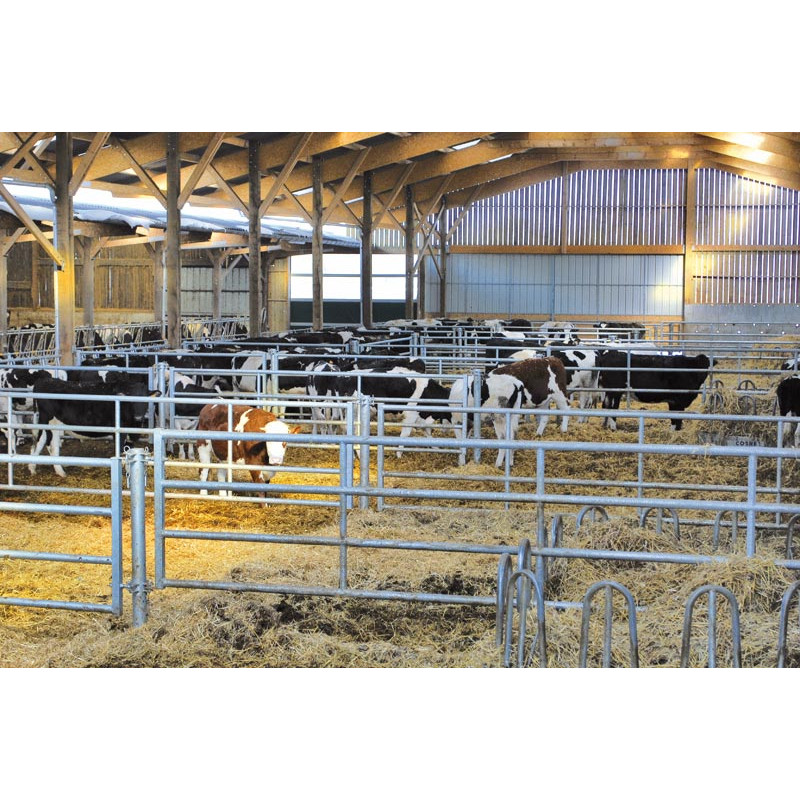 Ø 102 mm Pfosten ohne Befestigungen zum Einbetonieren - H. 2,13 m - Wandstärke 4 mm Ø 102 mm Pfosten ohne Befestigungen zum Einbetonieren - H. 2,13 m - Wandstärke 4 mm