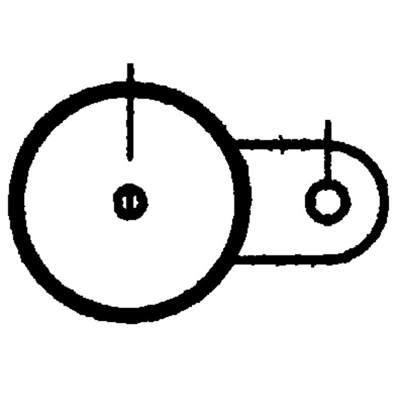 Pfosten 1 Richtung - Ø 102 mm - Zum Einbetonieren Pfosten 1 Richtung - Ø 102 mm - Zum Einbetonieren