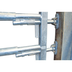 Zentrierte und seitliche Standardwandriegelhalter Zentrierte und seitliche Standardwandriegelhalter