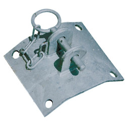 Einfache Befestigung für Säule Sockel