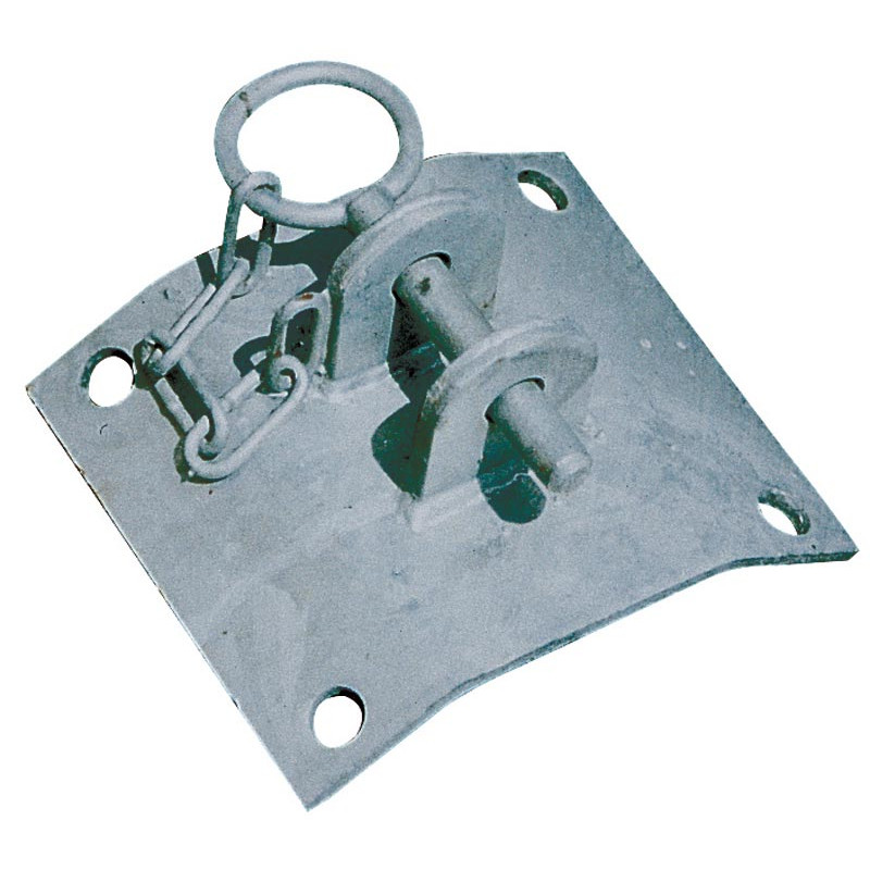 Einfache Befestigung für Säule Sockel