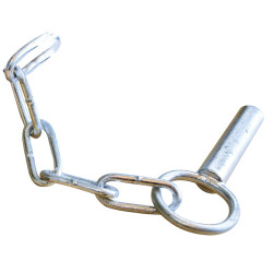 Bolzen mit Kette