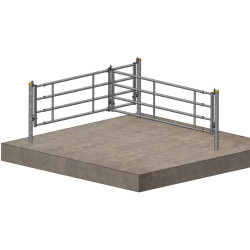 Befestigungsschiene mit Laschen