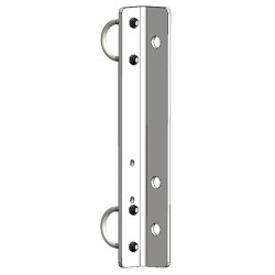 Système de réception de verrous pour barrières 4 ou 5 lisses