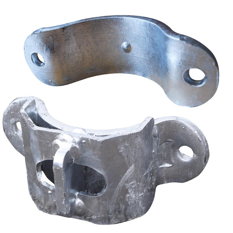 "EASYLOCK" 1/2 Schelle für Ø 102 mm Pfosten