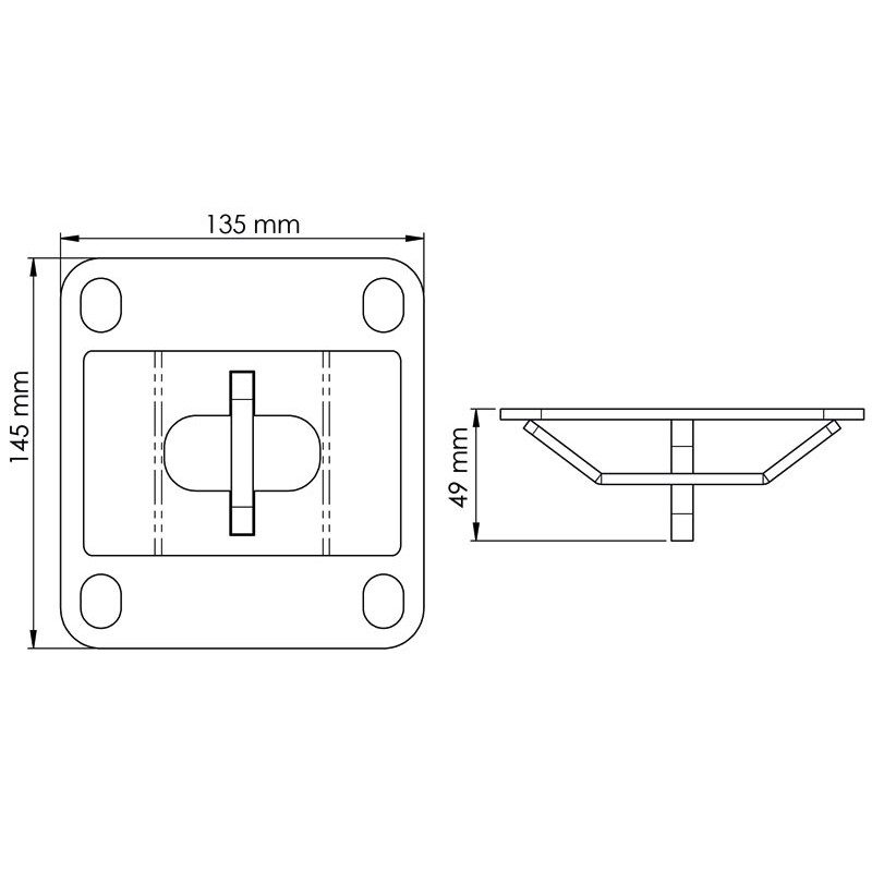 „EASYLOCK“ Wandplatte 