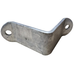 90 x 90 mm 1/2 Schelle für Vierkantpfosten, ohne Befestigungen