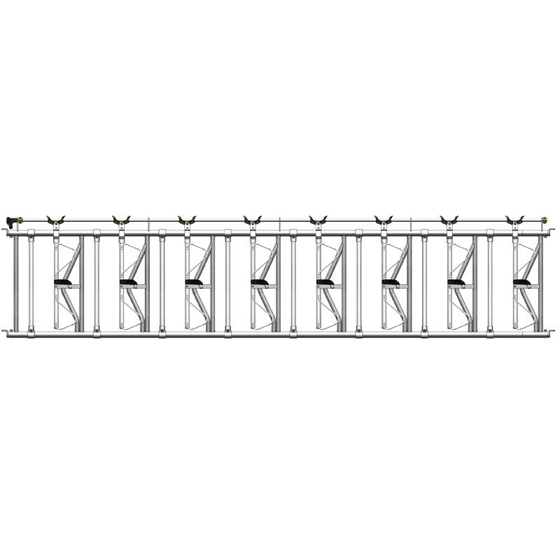 Komfort SR Selbstfangfressgitter - 5,40 m/8 Plätze