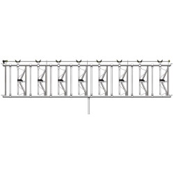 Komfort SR Selbstfangfressgitter - 5,40 m/8 Plätze Komfort SR Selbstfangfressgitter - 5,40 m/8 Plätze