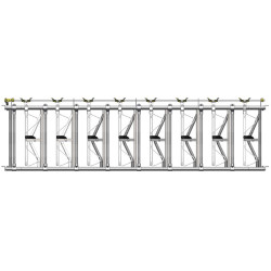 Komfort SR Selbstfangfressgitter- 4,40 m/8 Plätze