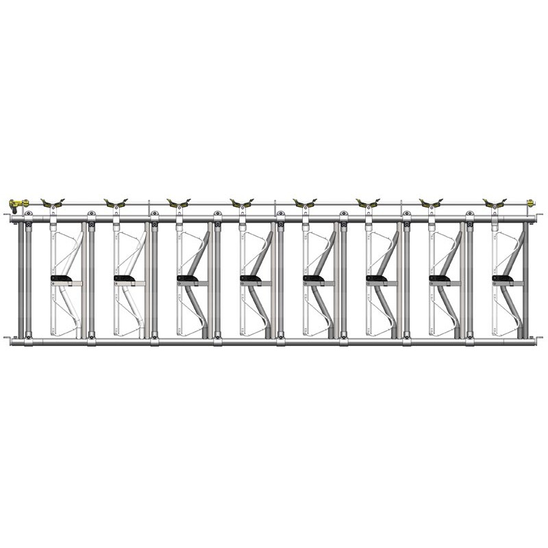 Komfort SR Selbstfangfressgitter- 4,40 m/8 Plätze