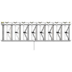 Komfort SR Selbstfangfressgitter- 4,40 m/8 Plätze Komfort SR Selbstfangfressgitter- 4,40 m/8 Plätze