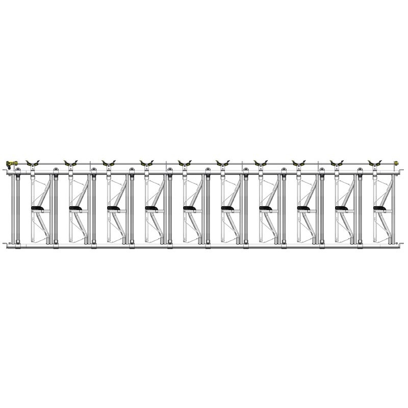 Komfort SR Selbstfangfressgitter - 5,40 m/10 Plätze