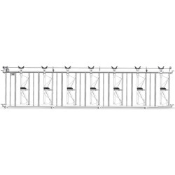 Komfort SRS Selbstfangfressgitter - 5 m/7 Plätze