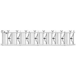 Komfort SRS Selbstfangfressgitter - 6 m/8 Plätze