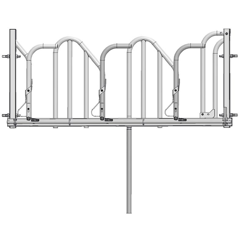 PRO Schwedengitter - 2,5 m/3 Plätze PRO Schwedengitter - 2,5 m/3 Plätze