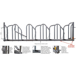 PRO Schwedengitter - 4 m/5 Plätze PRO Schwedengitter - 4 m/5 Plätze