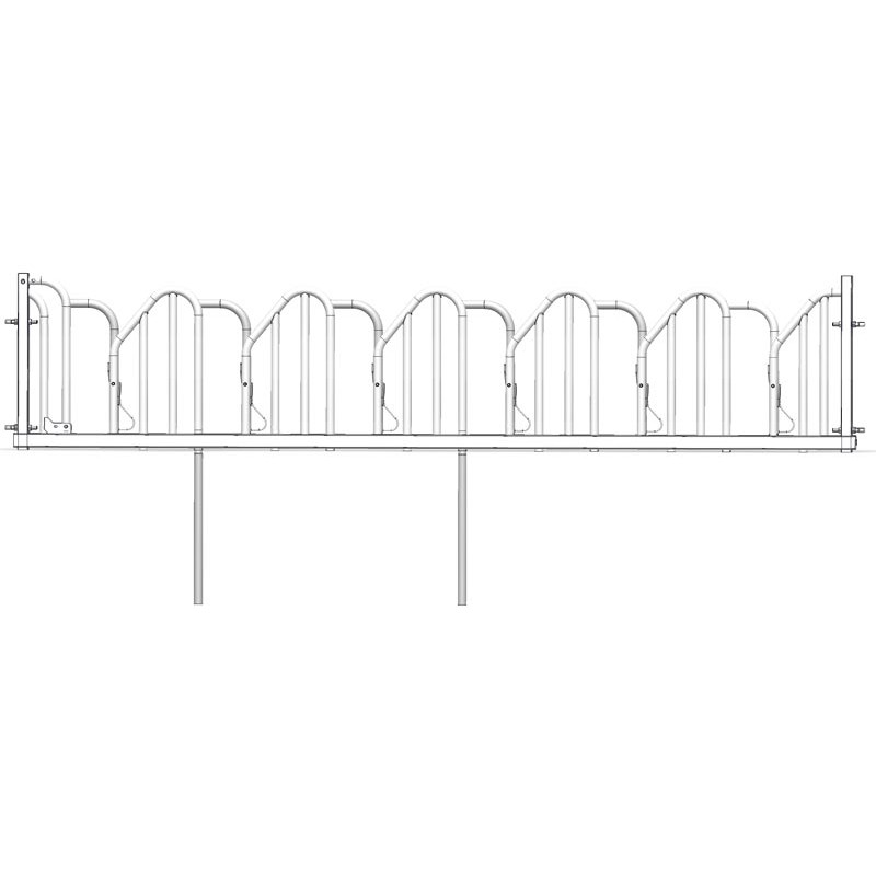 PRO Schwedengitter - 5 m/6 Plätze PRO Schwedengitter - 5 m/6 Plätze