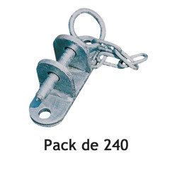 Einfache Befestigung - Pack von 120 Stück