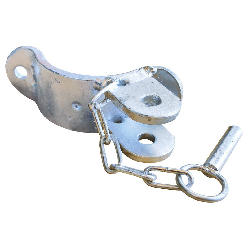 1/2 Schelle 1 Richtung für Ø 102 mm runden Pfosten - Pack von 120 Stück 1/2 Schelle 1 Richtung für Ø 102 mm runden Pfosten - Pack von 120 Stück