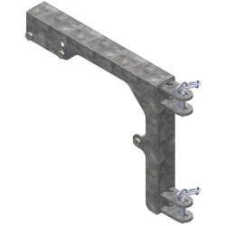 2-rohriger ausziehbarer Nackenriegel Träger für „Continental“ und „Atlantik“ Liegeboxenbügel
