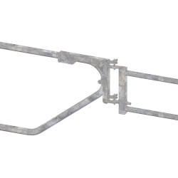 2-rohriger ausziehbarer Nackenriegel Träger für „Continental“ und „Atlantik“ Liegeboxenbügel 2-rohriger ausziehbarer Nackenriegel Träger für „Continental“ und „Atlantik“ Liegeboxenbügel