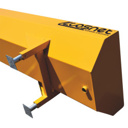 Extrabreiter lackierter verstärkter Trog 5 x 1 m 