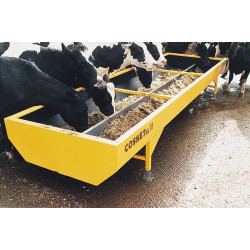 Extrabreiter lackierter verstärkter Trog 5 x 1 m 