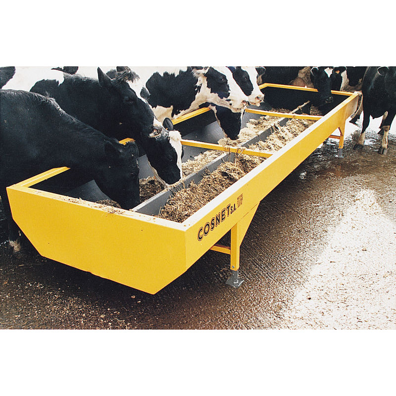 Extrabreiter lackierter verstärkter Trog 5 x 1 m 