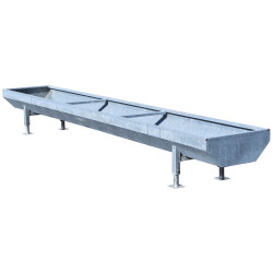 Verzinkter Standardtrog 5x0,78 m