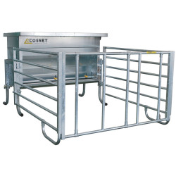 2 m - 750 L aufstockbarer Futterautomat 2 m - 750 L aufstockbarer Futterautomat