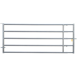 3/4 m Ø 42,4 mm ausziehbare Weidetore mit 1 Riegel